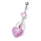 ハートバッグ バナナバーベル | ピアス専門店HOMESLICEPRODUCTIONS | 詳細画像1