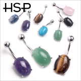 [HSP] ストーン バナナバーベル | ピアス専門店HOMESLICEPRODUCTIONS | 詳細画像3 