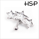 [HSP] 16G アイブロー | ピアス専門店HOMESLICEPRODUCTIONS | 詳細画像1 