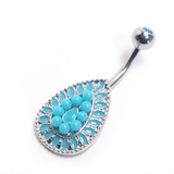 14G ティアドロップ バナナバーベル【ボディピアス | ピアス専門店HOMESLICEPRODUCTIONS | 詳細画像2 