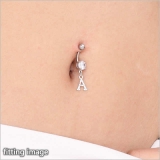 イニシャル バナナバーベル | ピアス専門店HOMESLICEPRODUCTIONS | 詳細画像8 