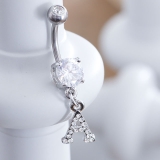 イニシャル バナナバーベル | ピアス専門店HOMESLICEPRODUCTIONS | 詳細画像15 