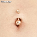 [HSP] ピンクゴールド バナナバーベル14G | ピアス専門店HOMESLICEPRODUCTIONS | 詳細画像14 