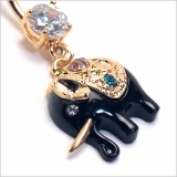ヘソピアス 14G ゴールドプレート | ピアス専門店HOMESLICEPRODUCTIONS | 詳細画像4