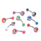 14G メタリックコーティング アクリルボール | ピアス専門店HOMESLICEPRODUCTIONS | 詳細画像2 