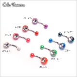 14G メタリックコーティング アクリルボール | ピアス専門店HOMESLICEPRODUCTIONS | 詳細画像3 