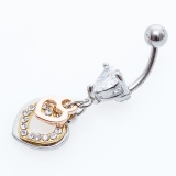 ヘソピアス 14G トリプルパヴェジュエル | ピアス専門店HOMESLICEPRODUCTIONS | 詳細画像8 