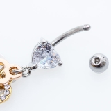 ヘソピアス 14G トリプルパヴェジュエル | ピアス専門店HOMESLICEPRODUCTIONS | 詳細画像9 