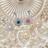 ヘソピアス 14G マルチサークルジュエル | ピアス専門店HOMESLICEPRODUCTIONS | 詳細画像13