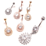 ヘソピアス 14G CZ | ピアス専門店HOMESLICEPRODUCTIONS | 詳細画像7 