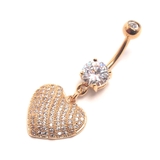 ヘソピアス 14G マイクロCZ | ピアス専門店HOMESLICEPRODUCTIONS | 詳細画像1 