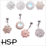 ヘソピアス 14G バラエティフラワー | ピアス専門店HOMESLICEPRODUCTIONS | 詳細画像2 