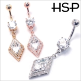 ヘソピアス 14G CZ | ピアス専門店HOMESLICEPRODUCTIONS | 詳細画像2 