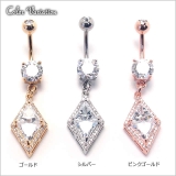 ヘソピアス 14G CZ | ピアス専門店HOMESLICEPRODUCTIONS | 詳細画像3 