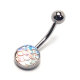 ヘソピアス 14G フィッシュスケール バナナバーベル ボディピアス | ピアス専門店HOMESLICEPRODUCTIONS | 詳細画像12 