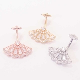 ヘソピアス 14G ビンテージファン | ピアス専門店HOMESLICEPRODUCTIONS | 詳細画像9 