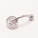 アイブロウ 16G ラウンドジュエル＆オパール | ピアス専門店HOMESLICEPRODUCTIONS | 詳細画像8 