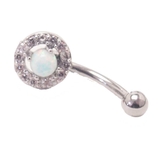 アイブロウ 16G ラウンドジュエル＆オパール | ピアス専門店HOMESLICEPRODUCTIONS | 詳細画像15 