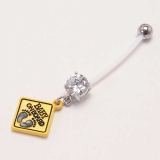 ヘソピアス 14G ダブルジュエル | ピアス専門店HOMESLICEPRODUCTIONS | 詳細画像7