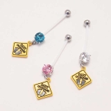 ヘソピアス 14G ダブルジュエル | ピアス専門店HOMESLICEPRODUCTIONS | 詳細画像8