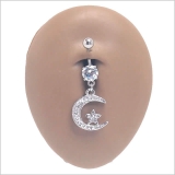 ムーン＆スター バナナバーベル 三日月 | ピアス専門店HOMESLICEPRODUCTIONS | 詳細画像5 