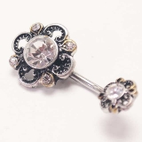 ヘソピアス 14G ラウンドCZ | ピアス専門店HOMESLICEPRODUCTIONS | 詳細画像4
