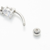 ヘソピアス 14G レインボーグリッター | ピアス専門店HOMESLICEPRODUCTIONS | 詳細画像7 