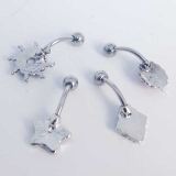 イルミネーションストーン バラエティチャーム バナナバーベル 14G | ピアス専門店HOMESLICEPRODUCTIONS | 詳細画像6 