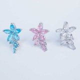 ヘソピアス CZ マーキスフラワー | ピアス専門店HOMESLICEPRODUCTIONS | 詳細画像2 