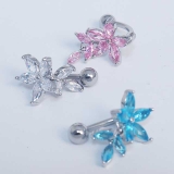 ヘソピアス CZ マーキスフラワー | ピアス専門店HOMESLICEPRODUCTIONS | 詳細画像9 