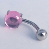 ヘソピアス ジルコン カボションストーン バナナバーベル 14G | ピアス専門店HOMESLICEPRODUCTIONS | 詳細画像5 