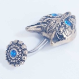 ヘソピアス 14G ブルークリスタルアイ | ピアス専門店HOMESLICEPRODUCTIONS | 詳細画像5 