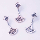 ヘソピアス 14G ダブルジュエル | ピアス専門店HOMESLICEPRODUCTIONS | 詳細画像6 