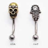 アイブロウ 16G ハムサ | ピアス専門店HOMESLICEPRODUCTIONS | 詳細画像2 