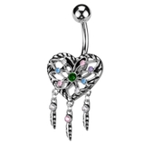 ヘソピアス 14G おしゃれ | ピアス専門店HOMESLICEPRODUCTIONS | 詳細画像1 