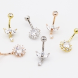 ヘソピアス 14G スプラウト | ピアス専門店HOMESLICEPRODUCTIONS | 詳細画像8