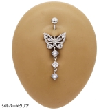 ヘソピアス 14G バタフライ | ピアス専門店HOMESLICEPRODUCTIONS | 詳細画像8