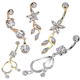 ヘソピアス 14G 花 | ピアス専門店HOMESLICEPRODUCTIONS | 詳細画像1 