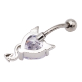 ヘソピアス 14G ハート | ピアス専門店HOMESLICEPRODUCTIONS | 詳細画像6 