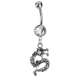 ヘソピアス 14G ドランゴン | ピアス専門店HOMESLICEPRODUCTIONS | 詳細画像1 