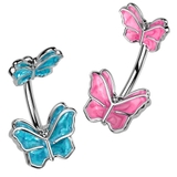 ヘソピアス 14G ダブル | ピアス専門店HOMESLICEPRODUCTIONS | 詳細画像1 