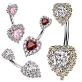 ヘソピアス 14G ゴージャス | ピアス専門店HOMESLICEPRODUCTIONS | 詳細画像1 