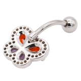 ヘソピアス 14G バタフライ | ピアス専門店HOMESLICEPRODUCTIONS | 詳細画像6 