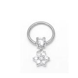 キャプティブビーズリング フラワーダングル【ボディピアス ボディーピアス | ピアス専門店HOMESLICEPRODUCTIONS | 詳細画像1 