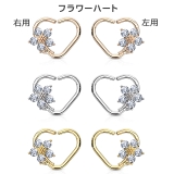 316Lサージカルステンレス 16G CZ | ピアス専門店HOMESLICEPRODUCTIONS | 詳細画像4