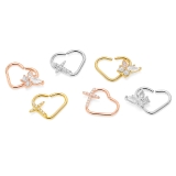 316Lサージカルステンレス 16G CZ | ピアス専門店HOMESLICEPRODUCTIONS | 詳細画像12