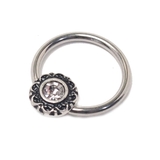 オパール＆クリスタル キャプティブビーズリング | ピアス専門店HOMESLICEPRODUCTIONS | 詳細画像14 