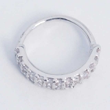 ダボディピアス ブルライン CZジュエル | ピアス専門店HOMESLICEPRODUCTIONS | 詳細画像3 