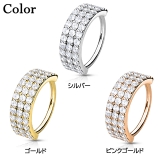 ボディピアス トリプルライン CZ | ピアス専門店HOMESLICEPRODUCTIONS | 詳細画像2