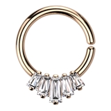 ピンクゴールド | フープピアス 小さめ ボディピアス | ピアス専門店HOMESLICEPRODUCTIONS